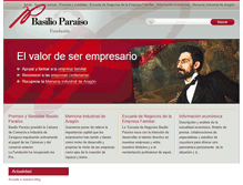 Tablet Screenshot of basilioparaiso.com